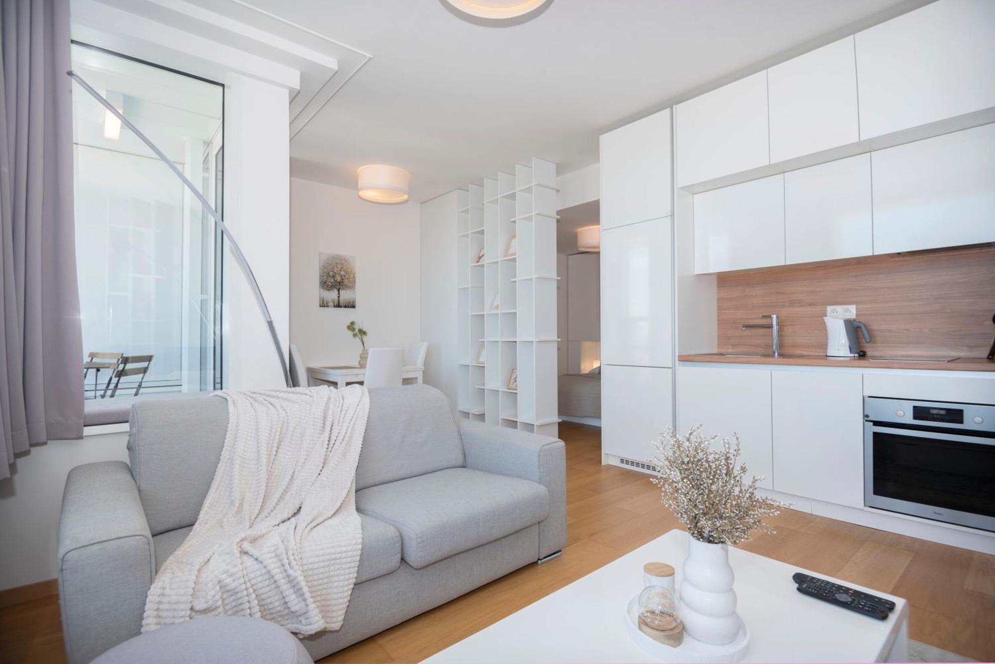 Ferienwohnung Luxury 1Bdrm On The 28Th Floor Pressburg Exterior foto
